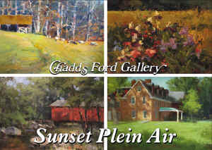 Plein Air Sunset  Chadds Ford Gallery postcard front.jpg (242492 bytes)